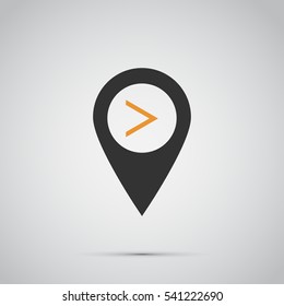 next icon. vector illustration