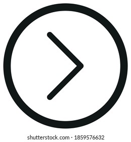 Next icon vector illustration. black and white.