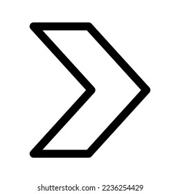 Next Icon Vector Symbol Design Illustration