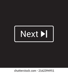 Next icon for web advertisement icon