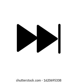 Next icon,vector illustration. Flat design style. vector next icon illustration isolated on White background, next icon Eps10. next icons graphic design vector symbols.