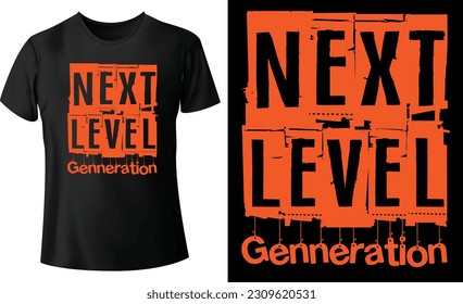 next level generation...t-shirt design concepts with multiple colors