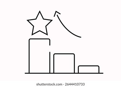 Next Level Icon graphic, growth