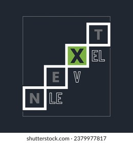 Next level stylish slogan typography tee shirt design.Motivation and inspirational quote.Clothing,t shirt,apparel and other uses Vector print, typography, poster.