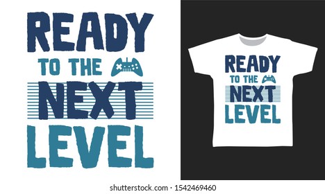 Next Level t-shirt and apparel trendy design with simple typography, good for T-shirt graphics, poster, print and other uses.