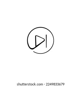 Next Line Style Icon Design