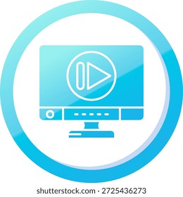 Next Line vector Icon Design