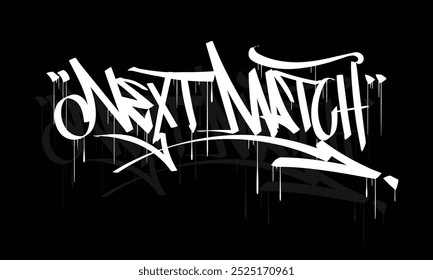 NEXT MATCH Graffiti-Tag-Design