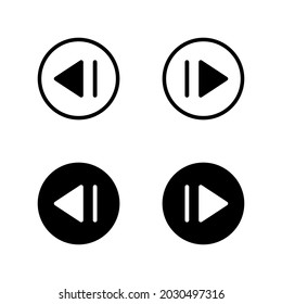 next and previous arrow icon