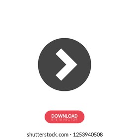 next simple icon