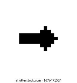 next, skip, up, down, left, right and arrow icon. Perfect for application, web, logo, game and presentation template. icon design pixel art and solid style
