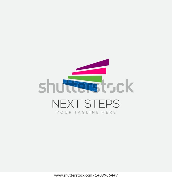 Next Step Logo For success logo