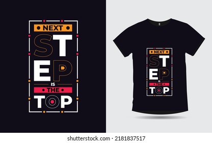 next step is the top geometrical element poster and t-shirt design 