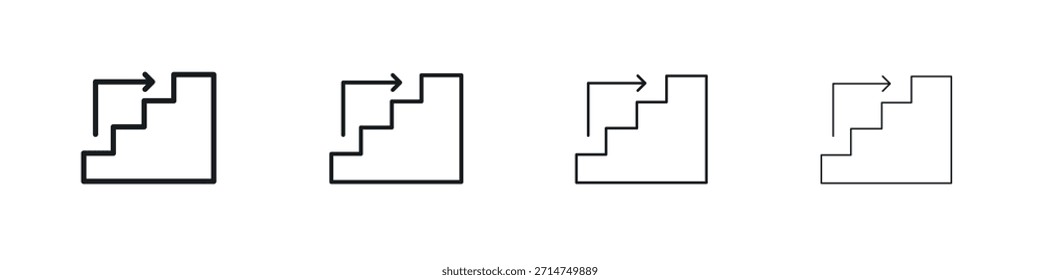 Next steps icon Eps10. icons graphic design