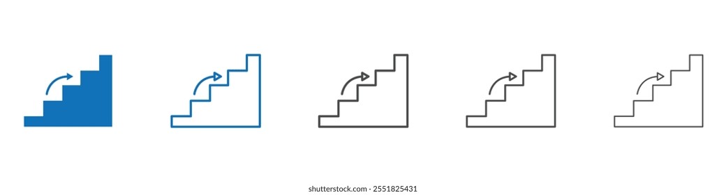 Next steps icon vector set collection for web