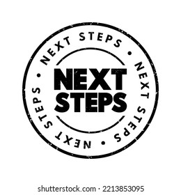 98 Next Step Stamp Images, Stock Photos & Vectors | Shutterstock