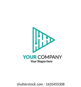 Next Technology Logo, Media Tech Logo, Play Tech Logo