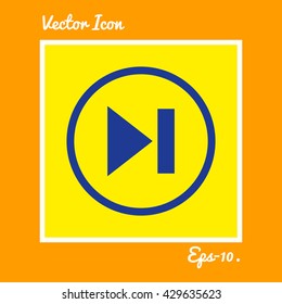 Next Track Icon. Eps-10.