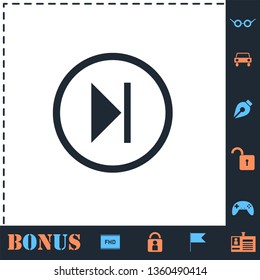 Next track. Perfect icon with bonus simple icons