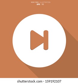 Next track web icon