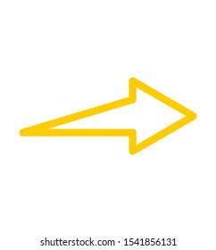Next vector icon, illustration symbol