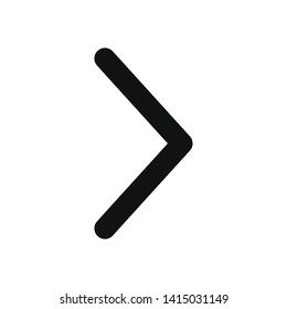 Next vector icon in modern design style for web site and mobile app