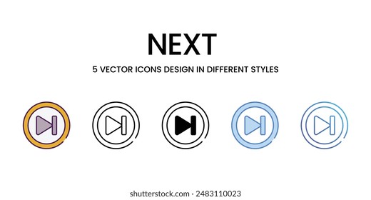 Iconos vectoriales siguientes conjunto ilustración de stock