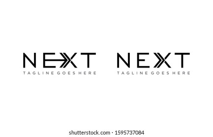 Next Word Logo Vector Editable