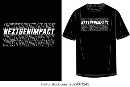 Nextgenimpact  T Shirt  Design Best Design