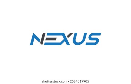 nexus logo, nexus tech logo, nexus  wordmark logo