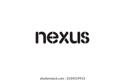 nexus logo, nexus tech logo, nexus  wordmark logo