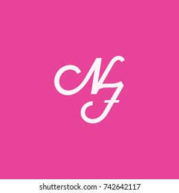 NF Letter Logo, Icon, Vector element design
