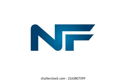 NF linked letters logo icon