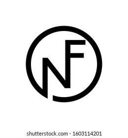 Nf Logo Can Be Used Company Stock Vector (Royalty Free) 1603114201 ...