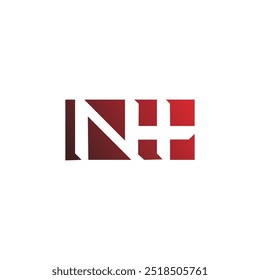 NF logo design template vector icon