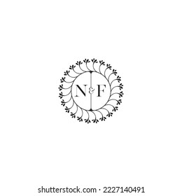 NF wedding concept floral in high quality professional design that will print well across any print media