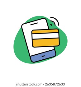 Nfc Icon Vector ilustración de stock