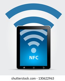 NFC Near Field Communication Concept