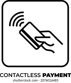 NFC Payment - Contactless Technology Icon