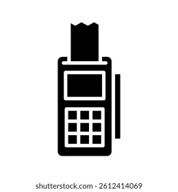 NFC payment icon on white background