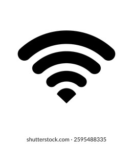 NFC payment line icon, pay wave, wireless, Illustration vector, Contactless signal, Wi Fi