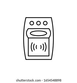 Nfc, payment, terminal icon. Simple line, outline vector elements of near field communication icons for ui and ux, website or mobile application
