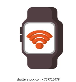 nfc smartwatch wifi connection internet technology