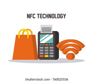 nfc technology dataphone wifi shop gift bag online