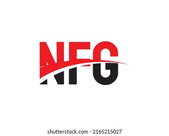 NFG Letter Initial Logo Design Vector Illustration