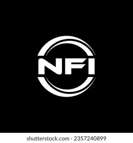 NFI Logo Design, Inspiration for a Unique Identity. Modern Elegance and Creative Design. Watermark Your Success with the Striking this Logo.