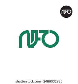 NFO Logo Letter Monogram Design