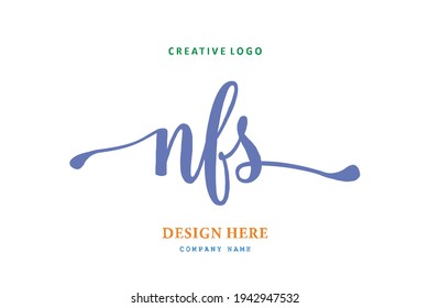 NFS lettering logo is simple, easy to understand and authoritative