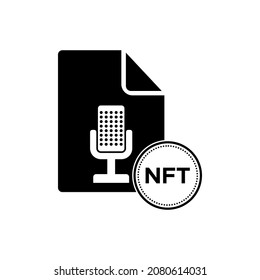 NFT file icon vector sign symbol