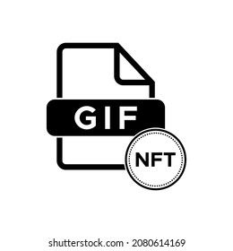 NFT-Symbol-Vektorsymbol